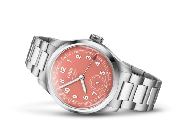 Oris 01 403 7799 4068-07 8 20 06 — общий вид на белом фоне