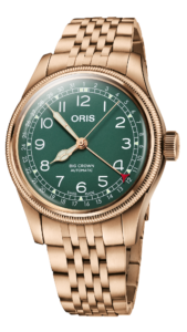 Oris Big Crown Bronze — зелёный циферблат, бронзовый браслет