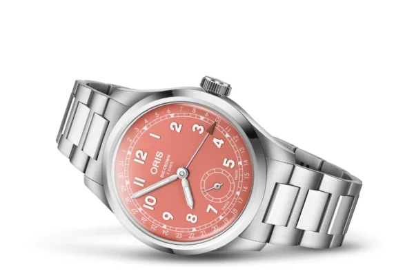 Oris 01 403 7799 4068-07 8 20 06 — общий вид на белом фоне