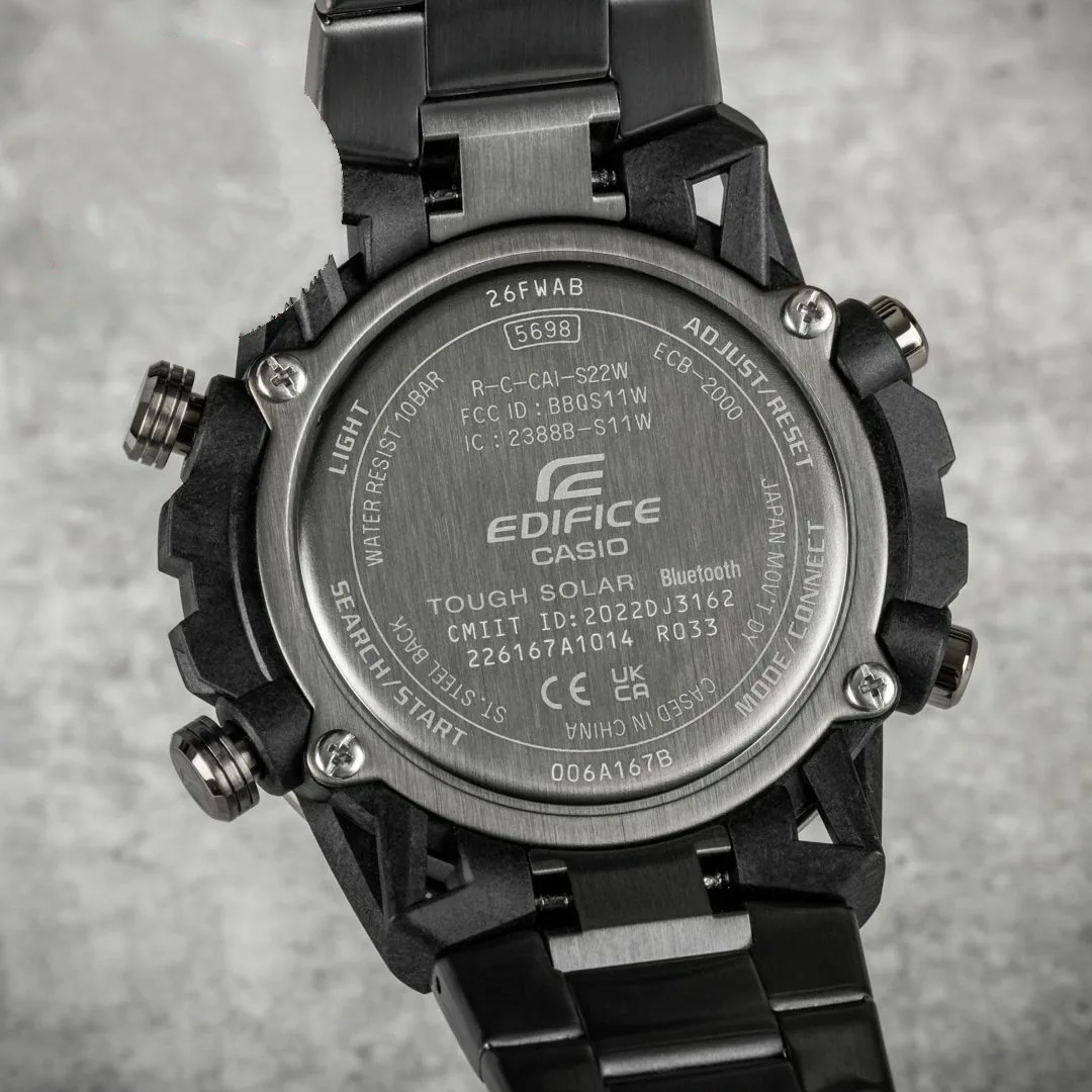 Casio ECB-2000DD-1A — задняя крышка