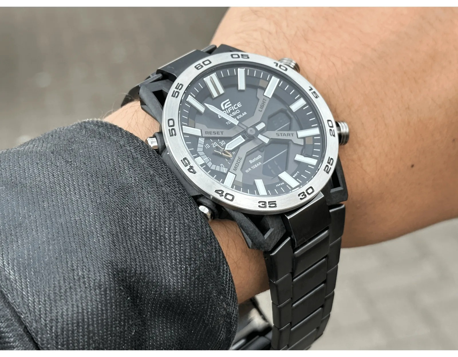Casio ECB-2000DD-1A — часы на запястье