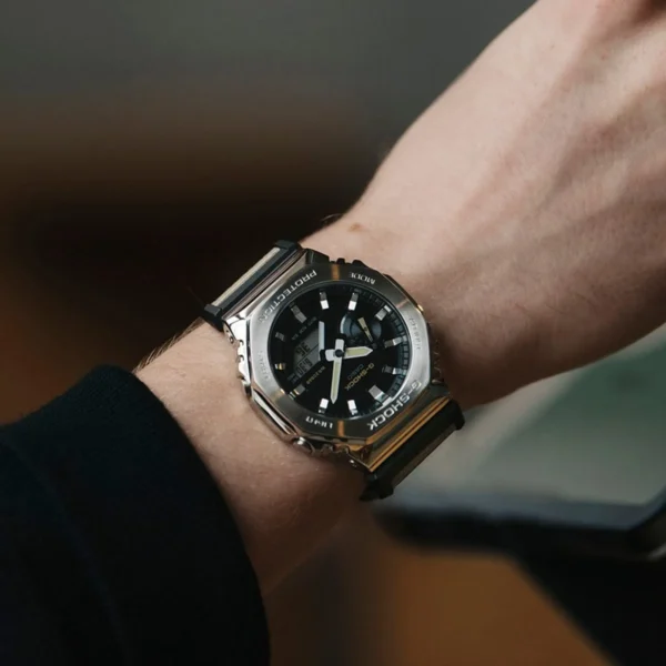 Casio GM-2100C-5A — на запястье Casio GM-2100C-5A — на запястье