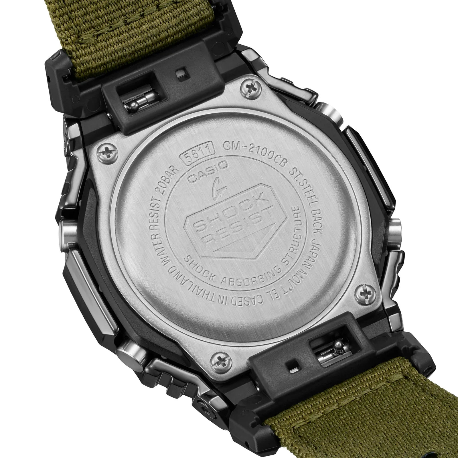 Casio GM-2100CB-3A — задняя крышка