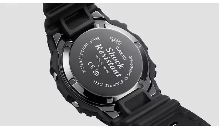 Casio GW-5000HS-1 — задняя крышка