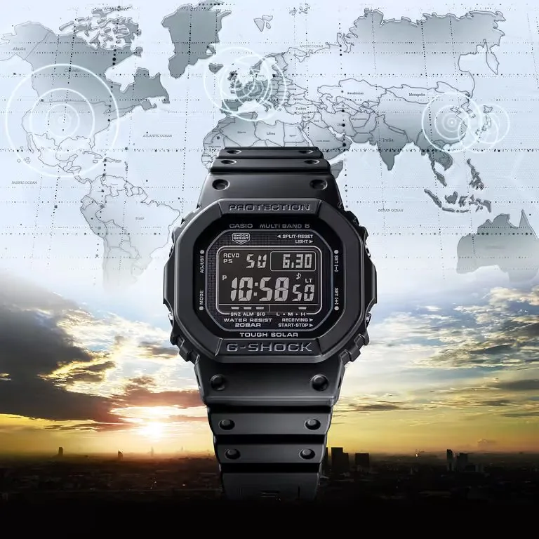Casio GW-5000HS-1 — рекламный снимок