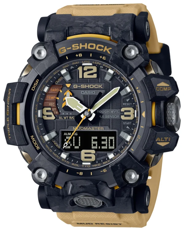 Casio GWG-2000-1A5 — вид спереди