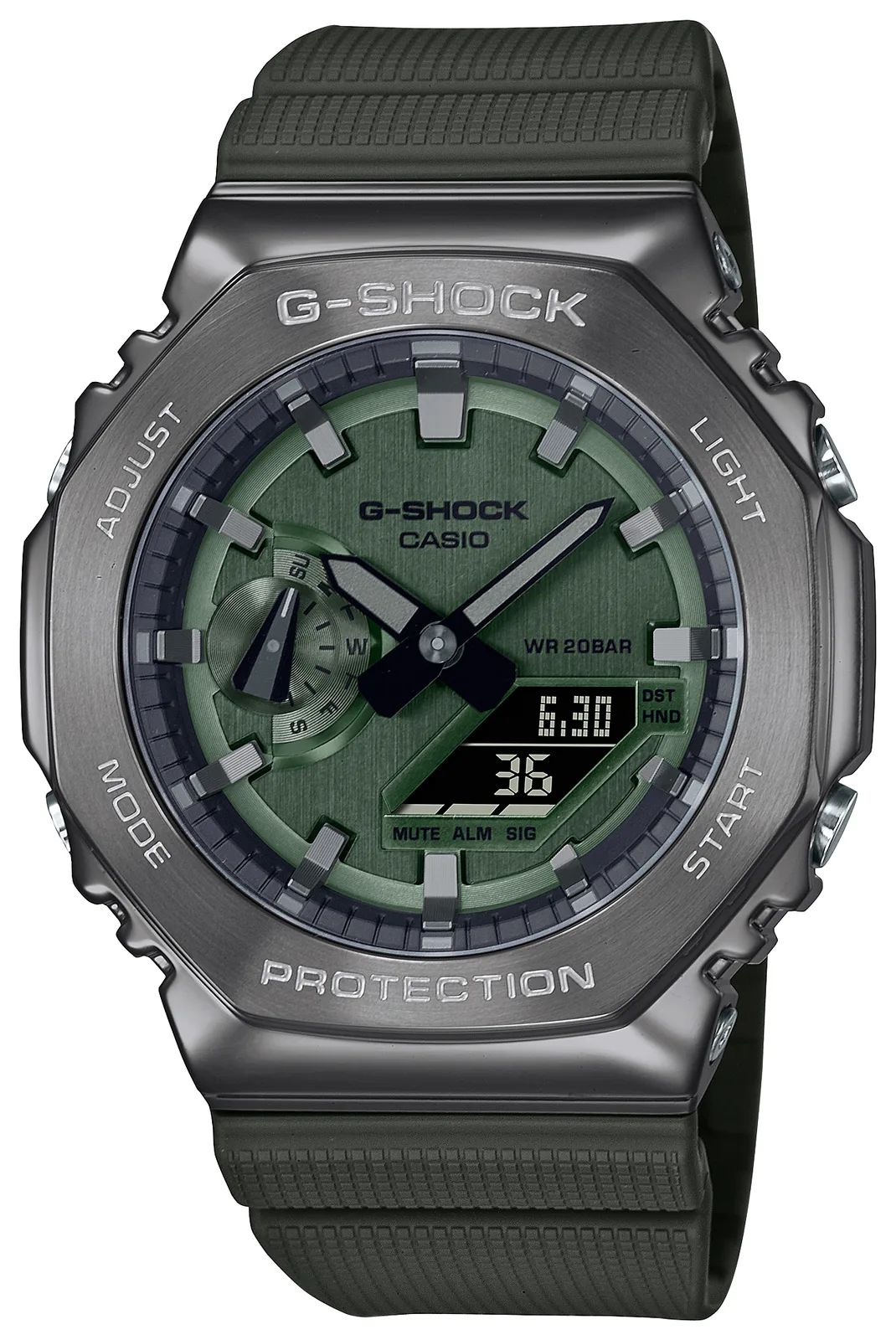 Casio GM-2100B-3A — вид спереди