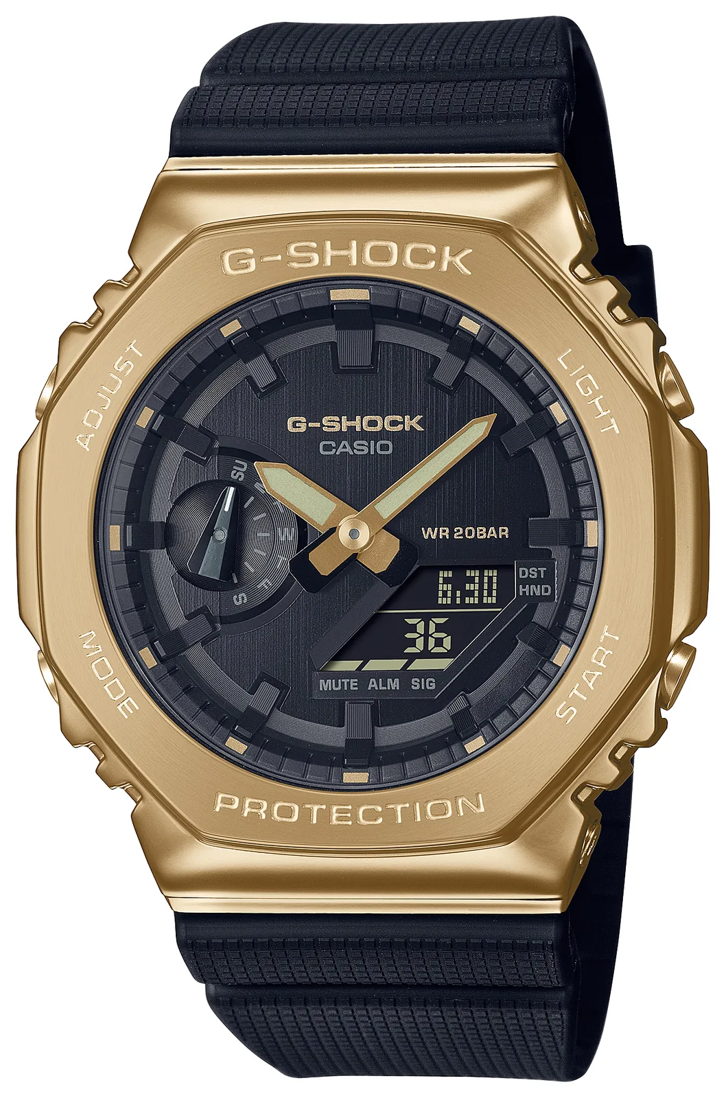 Casio GM-2100G-1A9 — вид спереди