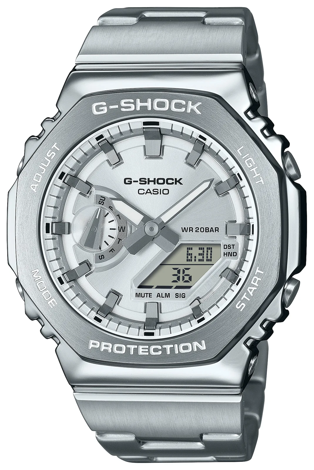 Casio GM-2110D-7A — вид спереди