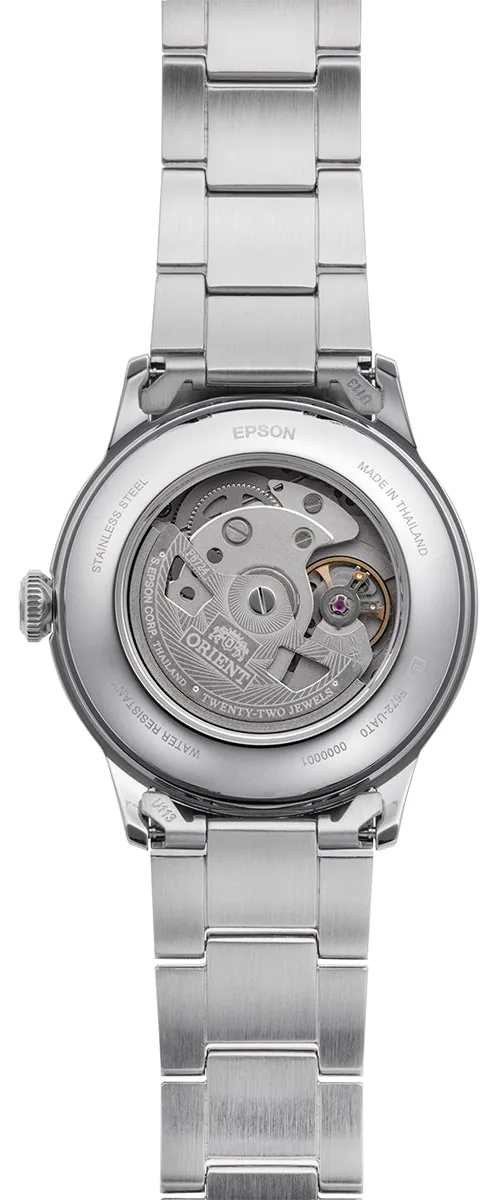 Orient RA-AC0M10L — прозрачная задняя крышка