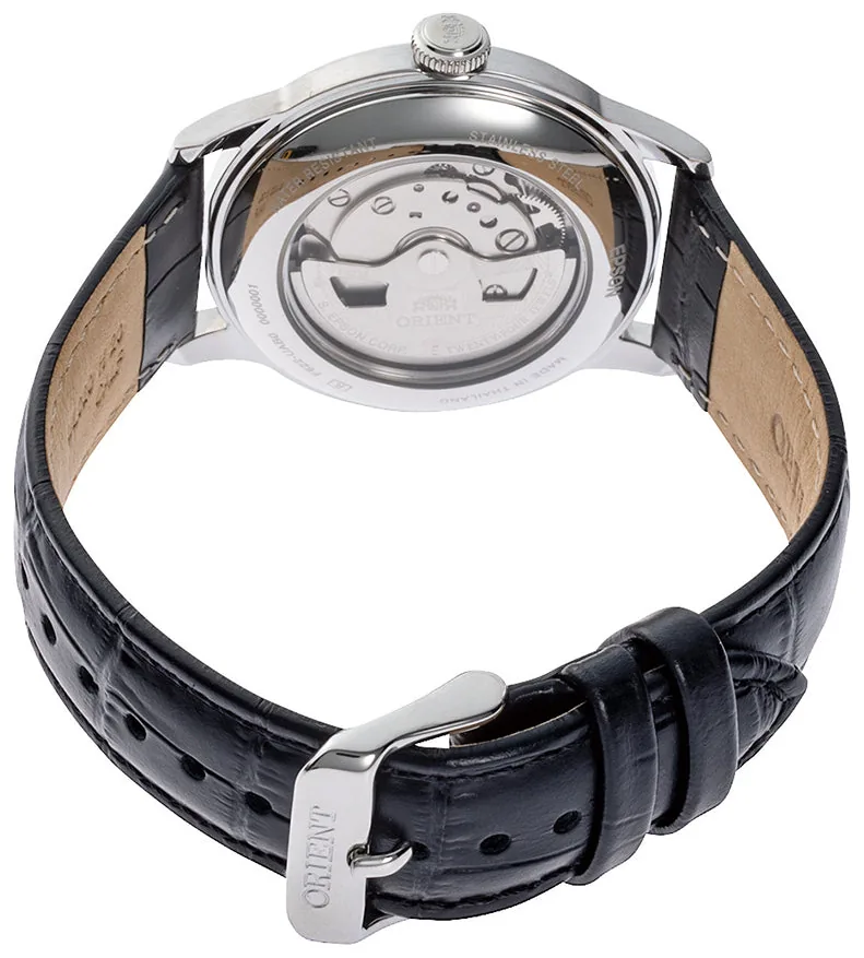 Orient RA-AP0101B — кожаный ремень и застёжка