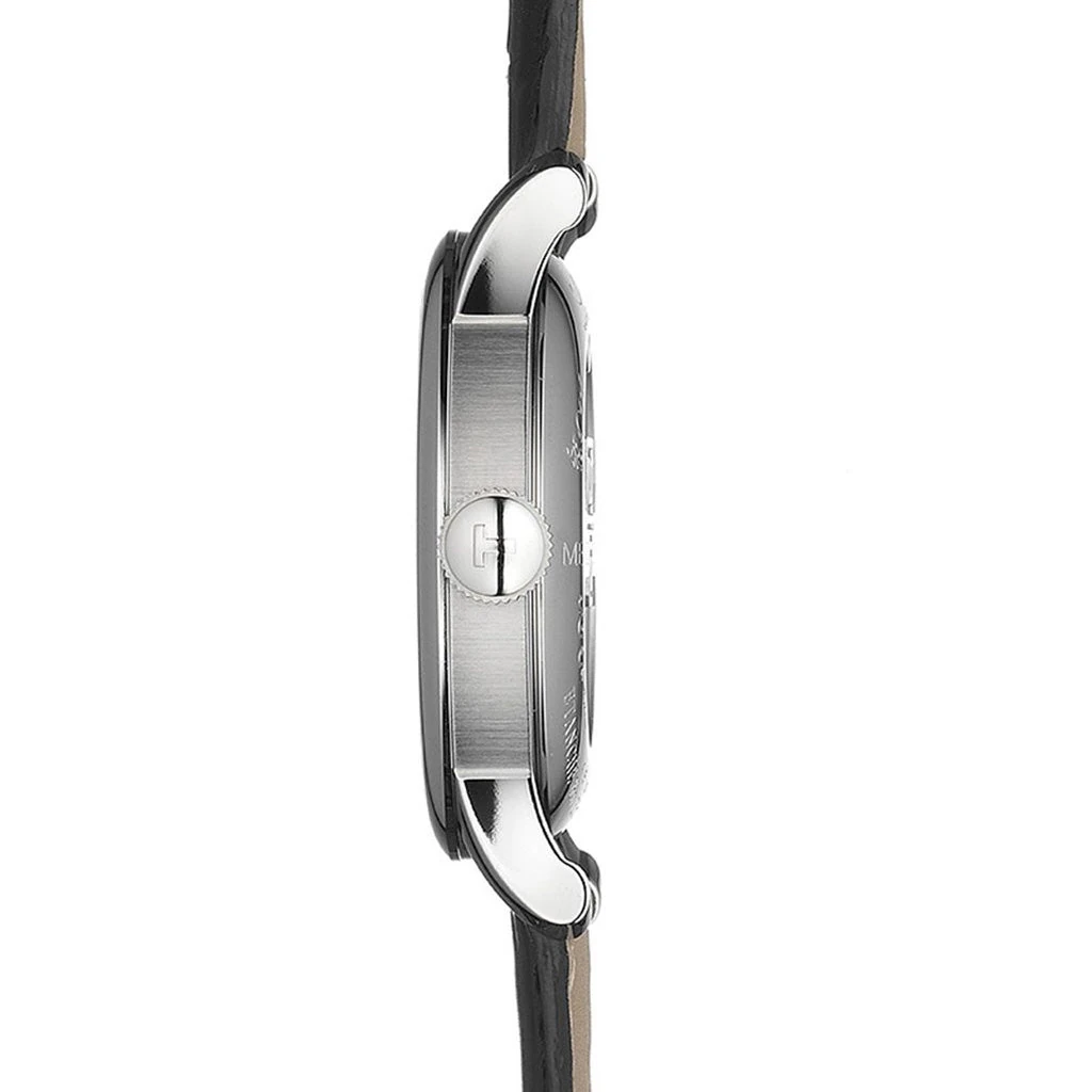 Tissot Le Locle Powermatic 80 T006.407.16.053.00 — профиль корпуса и заводная головка