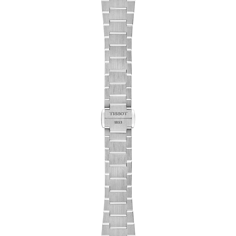 Tissot PRX Quartz T137.010.21.111.00 — стальной браслет и застёжка бабочка
