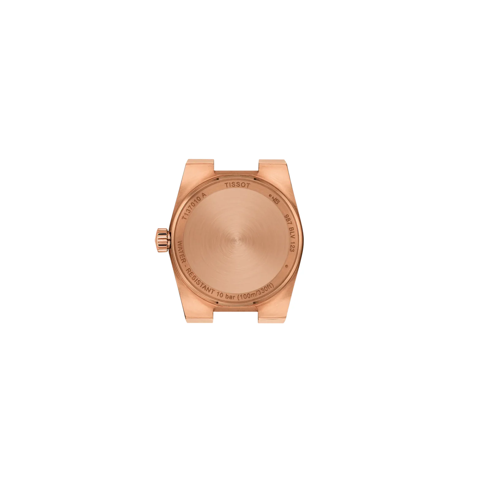 Tissot PRX Quartz T137.010.33.506.00 — задняя крышка корпуса